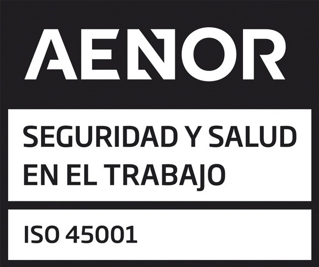 Certificado Aenor Seguridad y salud en el trabajo